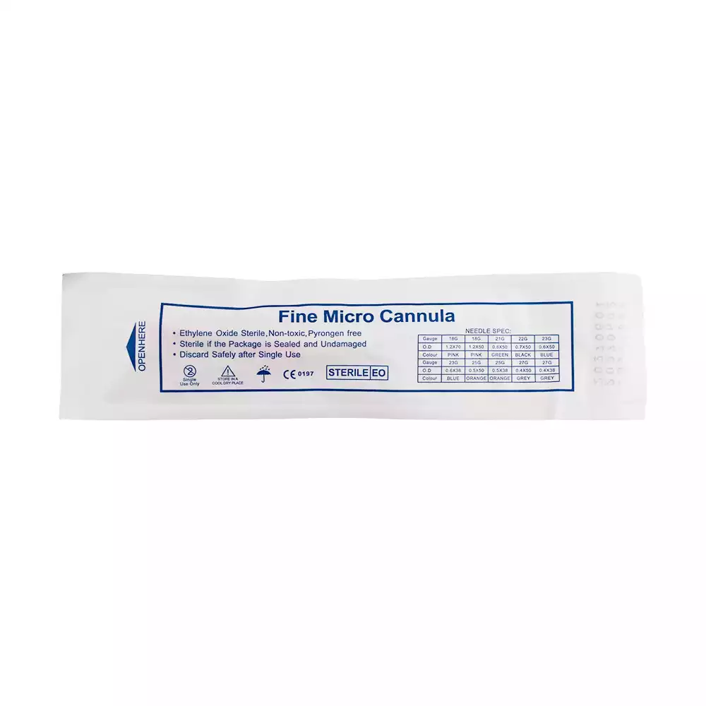 Канюля MESOLIFE для контурной пластики, размер 18G*70мм, игла 18G*40мм в комплекте