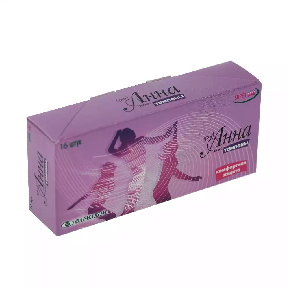 Тампоны "Анна" ЛЮКС SPORT super №16