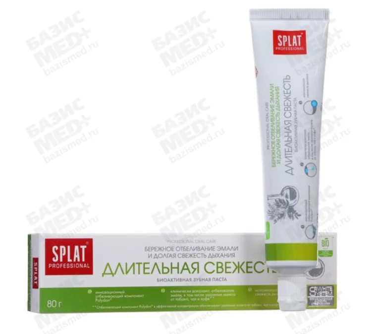 Паста зубная SPLAT Prof LONG-LASTING FRESHNESS 80 гр Длительная свежесть
