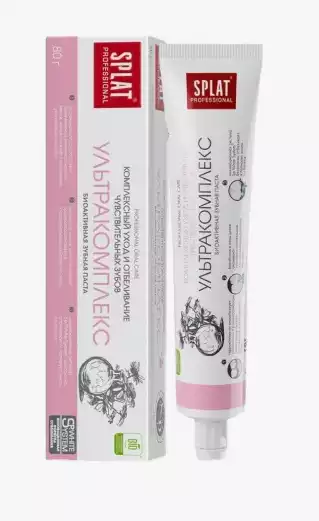 Паста зубная SPLAT  Prof ULTRACOMPLEX 80 гр Ультракомплекс