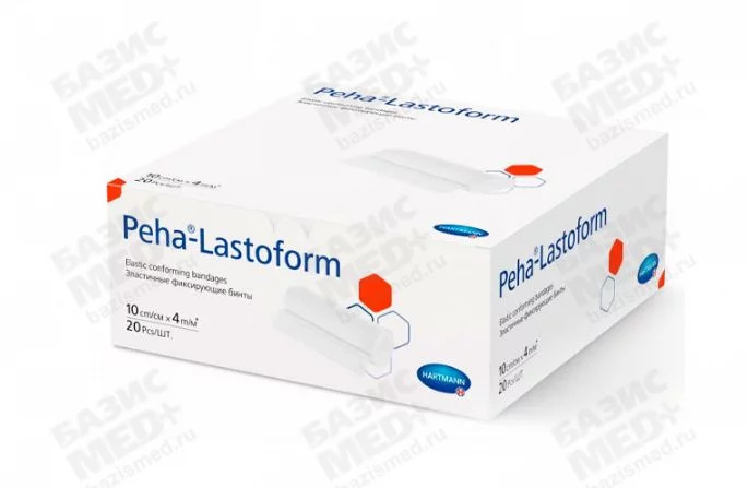 Бинт эластичный фиксирующий Peha-Lastoform 10 cм x 4 м №20