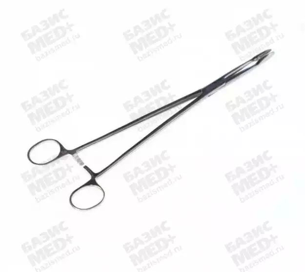 Зажимной инструмент: Корнцанг прямой Surgicon длина 260 мм J-18-046