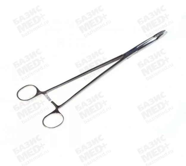 Зажимной инструмент: Корнцанг прямой Surgicon длина 260 мм J-18-046