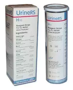 Тест-полоски диагностические UrineRS H10 (HT-UR-1000) упаковка 100шт (необходимо предоставить серийный номер аппарата)