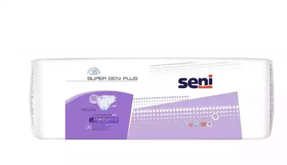 Подгузники для взрослых Super Seni Plus,medium 30 шт