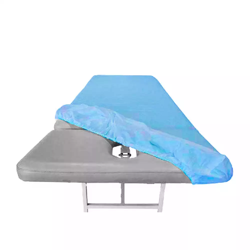 Наматрасник, размер 2.1*0,9*0,2м, с резинкой по периметру, ламинированный спанбонд 40г/м2, одноразовый, нестерильный