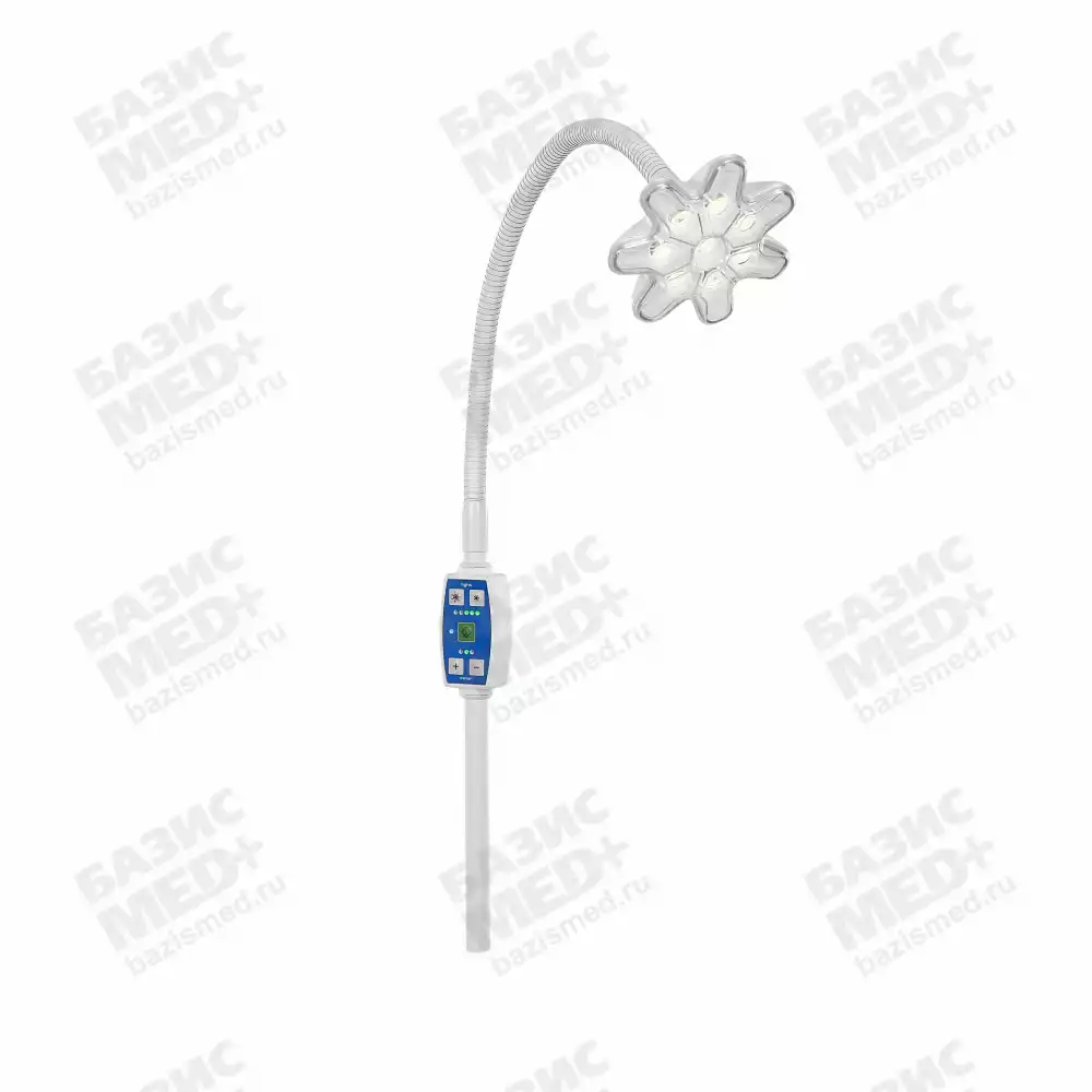 Светильник смотровой передвижной Эмалед 100П (источник света - светодиоды, освещенность - 30 000 Люкс, цветовая температура - 4500 К, рабочее поле - 100 мм)