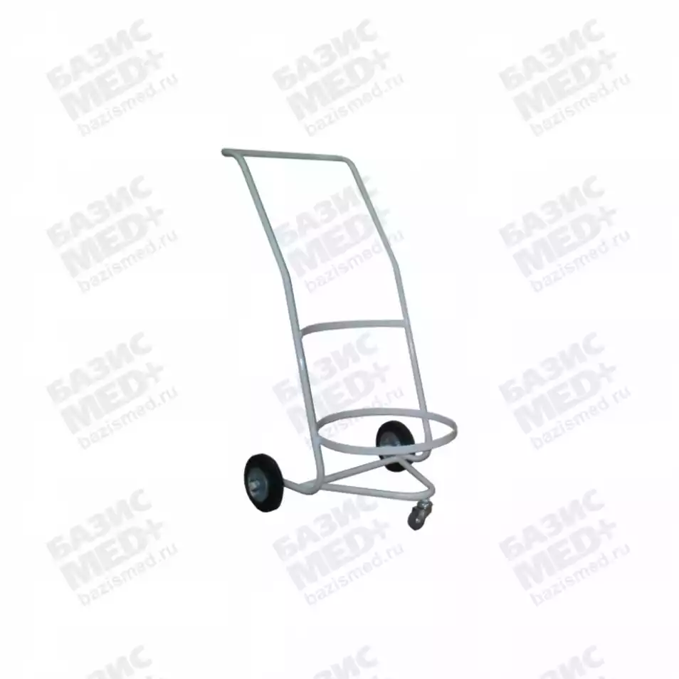 Тележка для перевозки баков белая, Медком