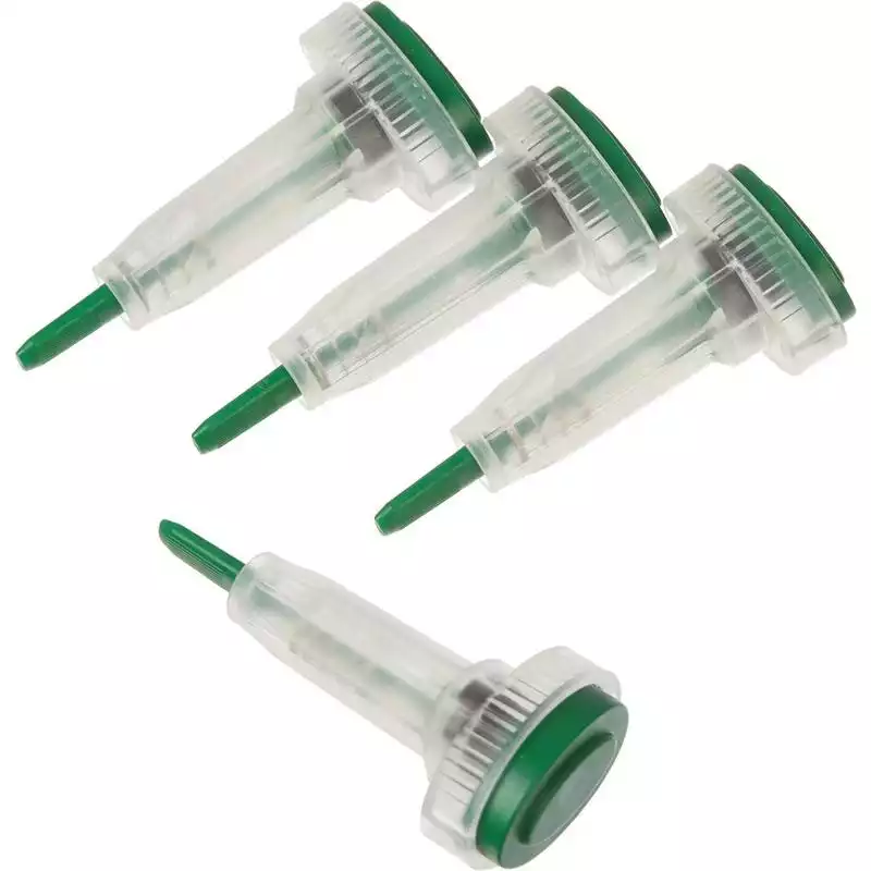 Ланцет атравматический Нормал, глубина прокола 1,8мм, игла 21G,  упаковка 200шт, цвет зеленый