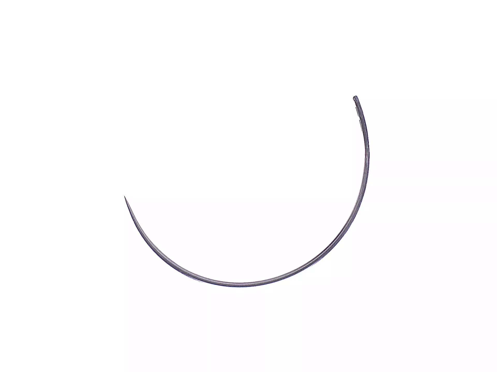 Игла хирургическая изогнутая на 4/8 окружности с круглым острием с пружинящим ушком 4А1: 4А1-0,6х36