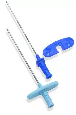 Игла эпидуральная  Туохи Portex 18G, длина 80мм, стерильная, розовая