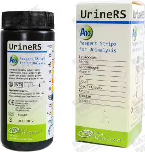 Тест-полоски UrineRS А10, упаковка 100шт