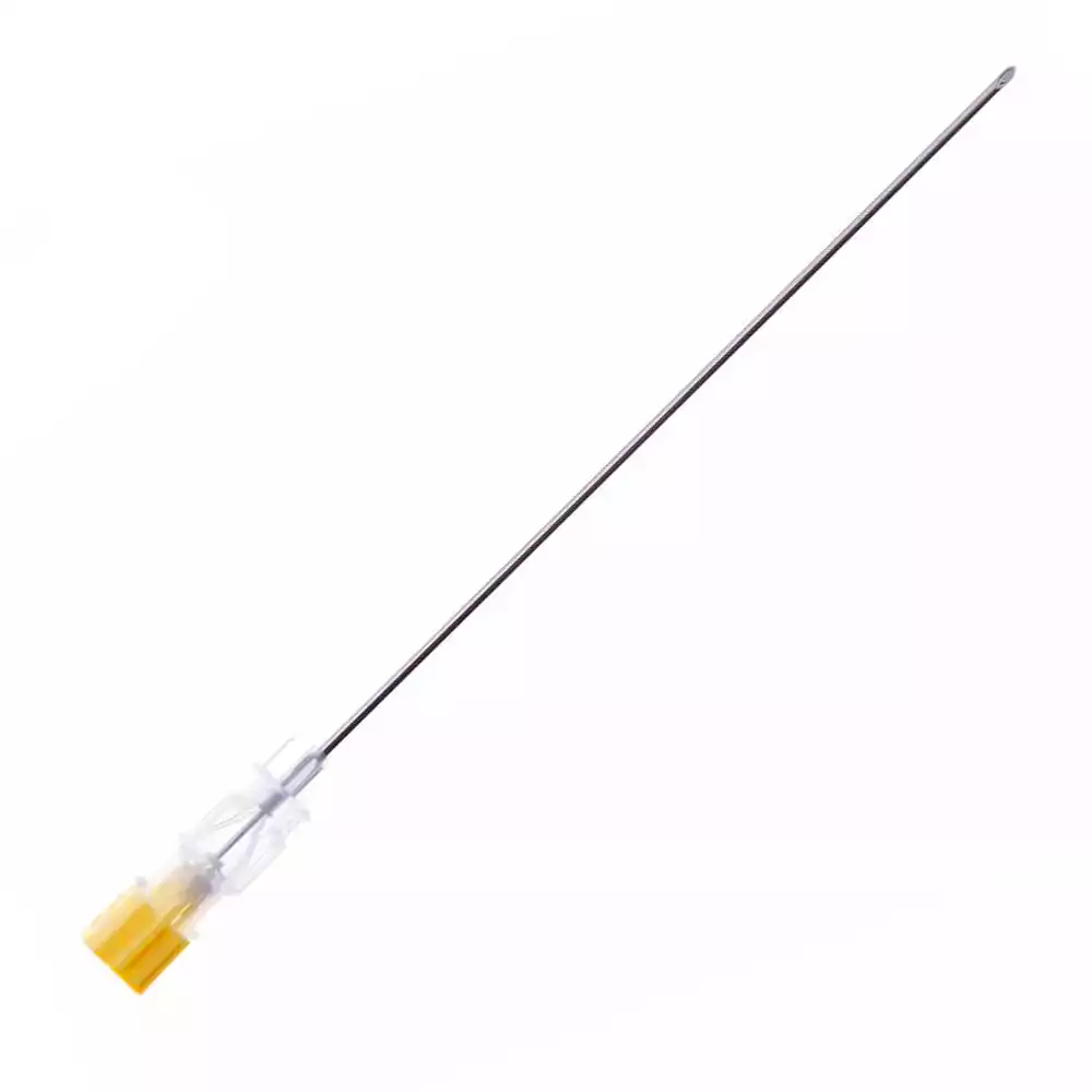 Игла спинальная (срез Квинке) 20G (0,90*90мм), стерильная, желтая