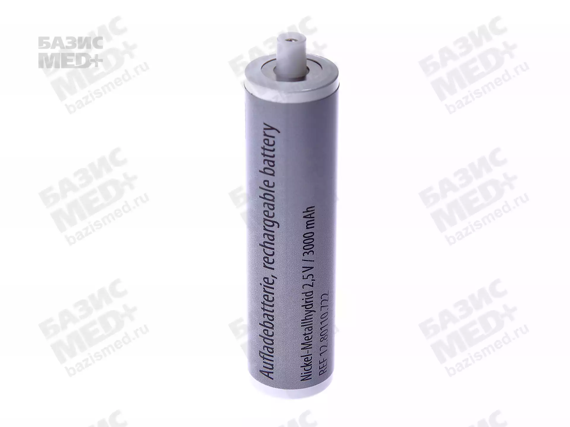 Аккумулятор 2,5 V средний NiMH для ларингоскопов ,отоскопов,офтальмоскопов,дерматоскопов