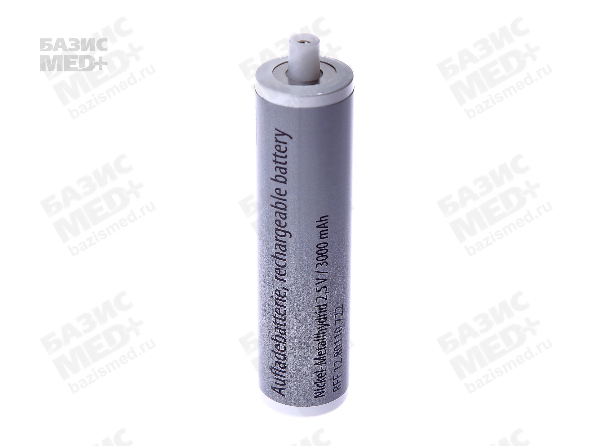 Аккумулятор 2,5 V средний NiMH для ларингоскопов ,отоскопов,офтальмоскопов,дерматоскопов