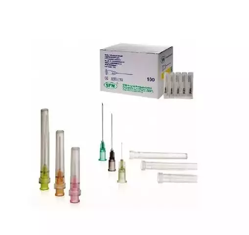 Игла инъекционная 18Gх1 1/2 (1,2х40мм), стерильная, розовая