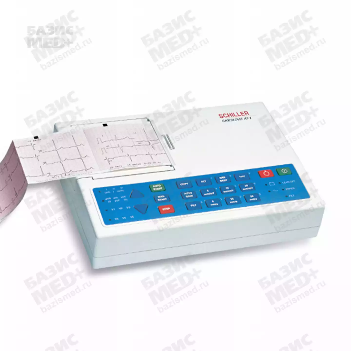 Электрокардиограф Schiller Cardiovit AT-1 (3-канальный, без экрана, встроенный термопринтер, питание от сети и аккумулятора