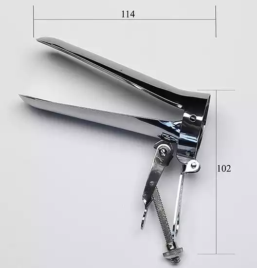 Зеркало влагалищное по Куско, размер №2, 2-х створчатое, нержавющая сталь