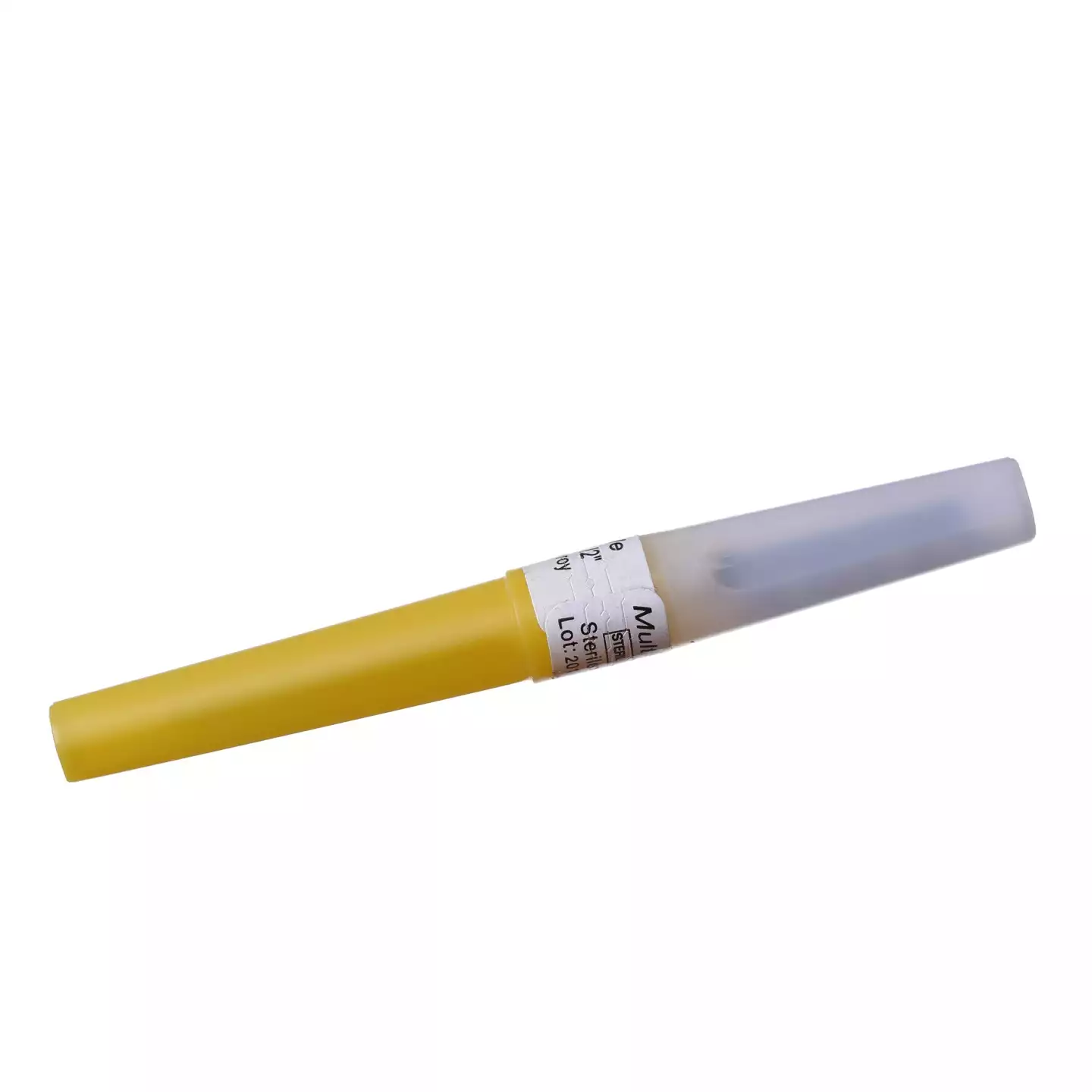 Игла RusTech 2-сторонняя 20G, 1/2, 0,9*38мм, цвет желтый