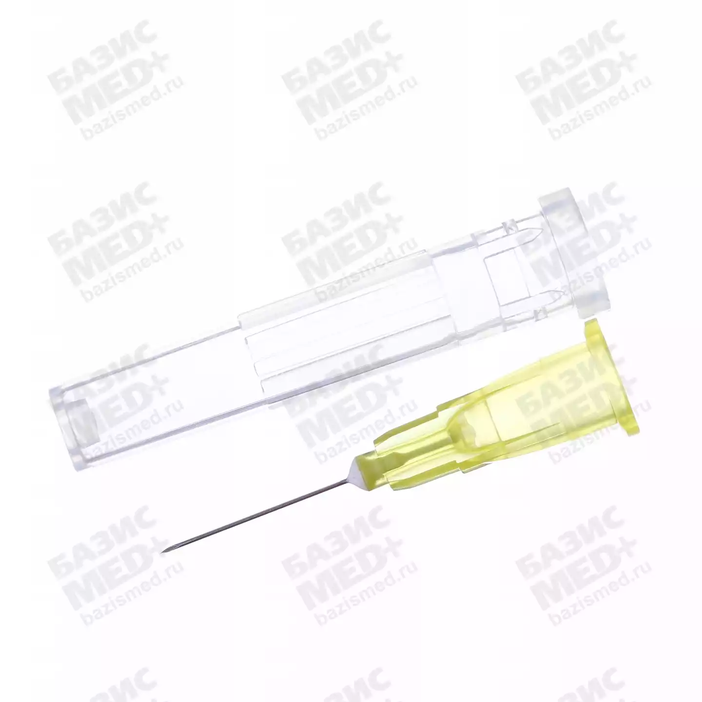Игла инъекционная 30G (0,3х13мм), тонкая стенка, стерильная, желтая