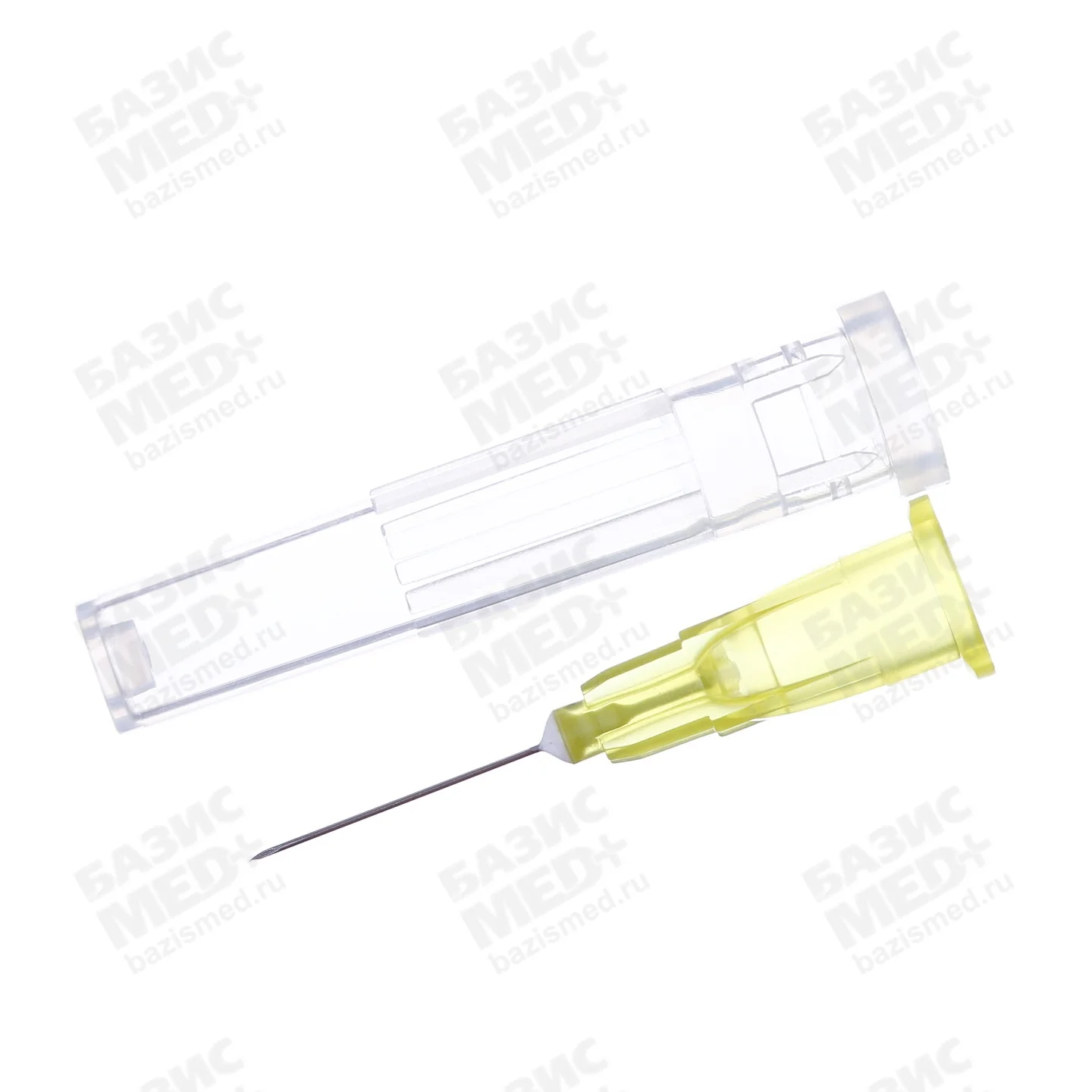 Игла инъекционная 30G (0,3х13мм), тонкая стенка, стерильная, желтая